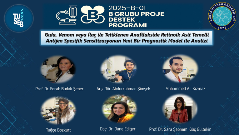 BUÜ’LÜ AKADEMİSYENE TÜSEB’DEN AR-GE PROJE DESTEĞİ